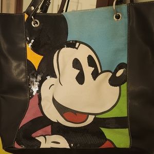 vintage licensed Disney shoulder bag sequined detail